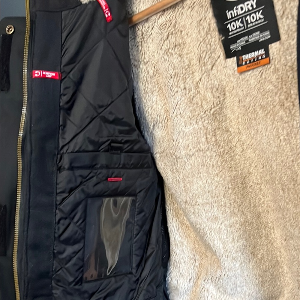 Superdry Black Performance Jacket Insulated Hoode… - image 7